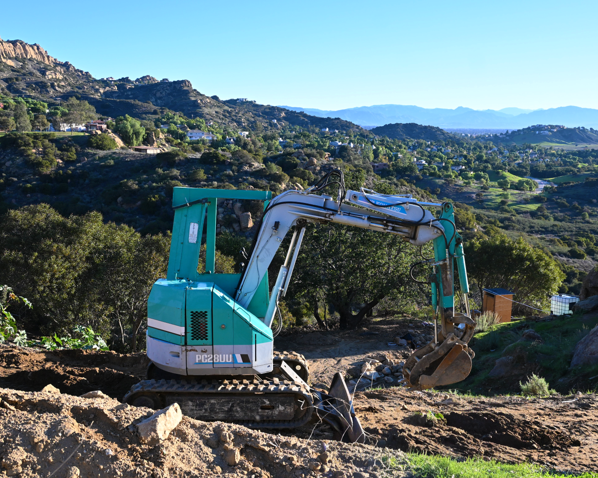 3,500 lb Mini Excavator Rental with Operator