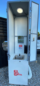 Front View of Touchless Portable Handwashing Station