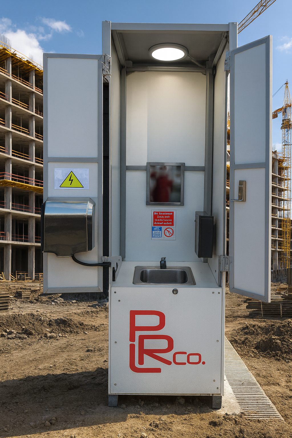Portable Hand Wash Stations for Construction Sites