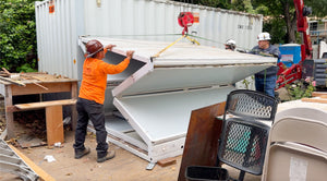10', 20' Folding Storage Container Rental