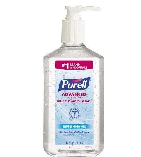 Purell Advanced Hand Sanitizer Gel 12 oz