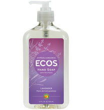 Load image into Gallery viewer, Ecos Hypoallergenic Lavender Hand Soap-Antioxidants and Essential oils

