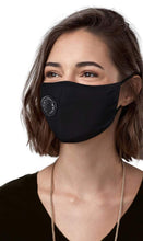 Load image into Gallery viewer, Black One Valve Cotton Mask
