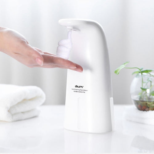 White Precise Infrared Sensor Touchless hand Soap Dispenser 