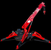 Load image into Gallery viewer, Overview of Unic Spyder Mini Crawler Crane 6800 lb
